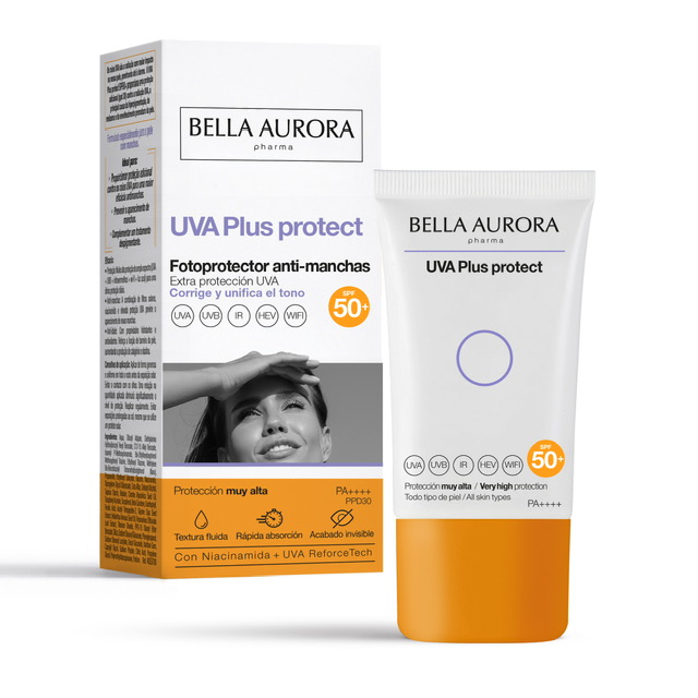 Bella Aurora UVA Plus protect SPF50 (acabado invisible )