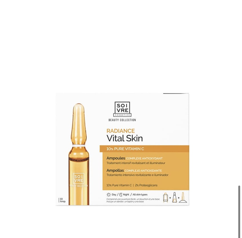 Soivre Radiance vital Skin ampollas vit C (30 unid)