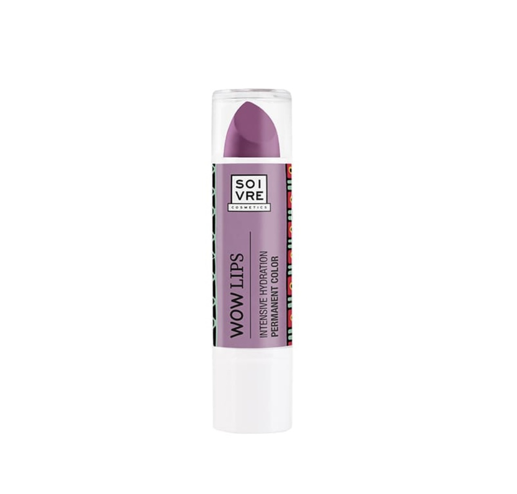 Soivre magic lips barra labios permanente morado