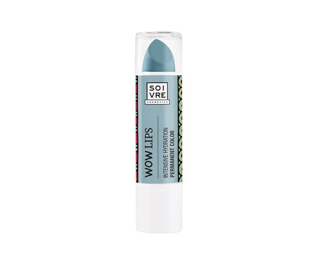 Soivre magic lips barra labios permanente azul claro