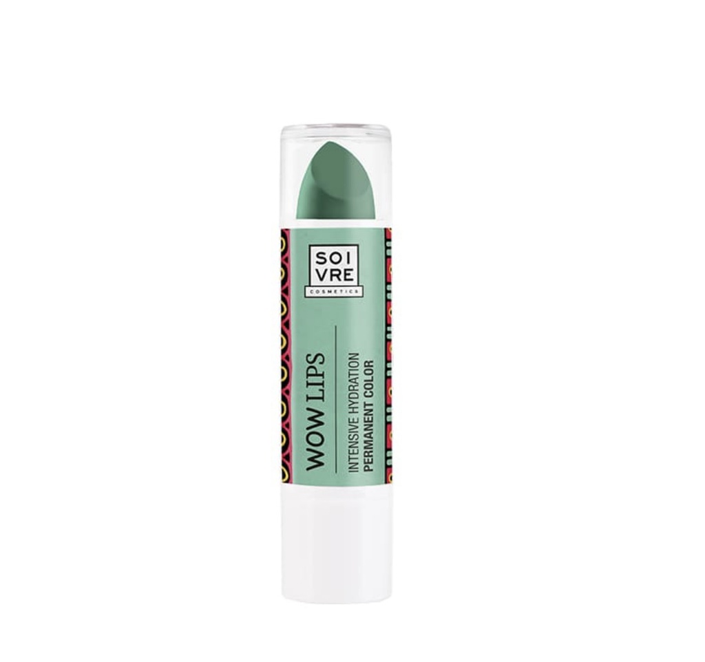 Soivre magic lips barra labios permanente verde oliva