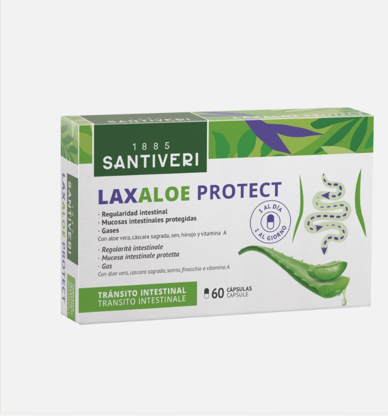 Cápsulas laxaloe protect