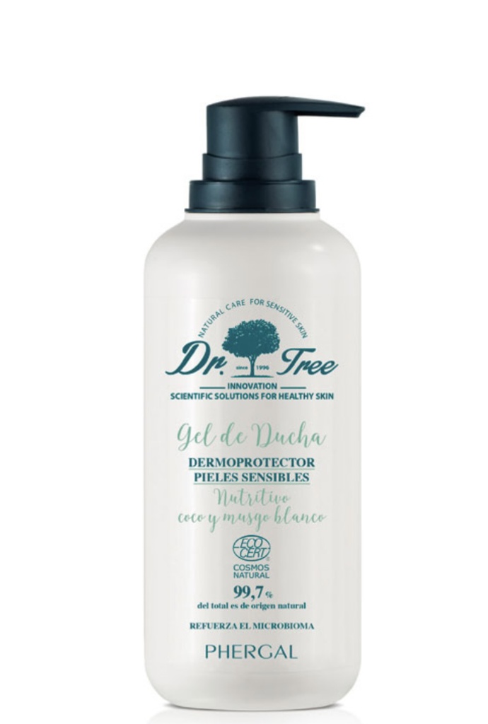 Gel de ducha nutritivo coco y musgo blanco