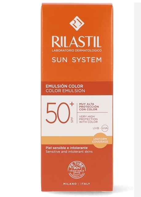 Rilastil emulsion con color 50+