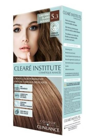 Clearé institute tinte capilar 5.3 Castaño claro dorado