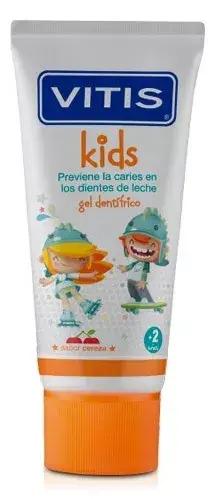 Vitis gel dentífrico Kids +2