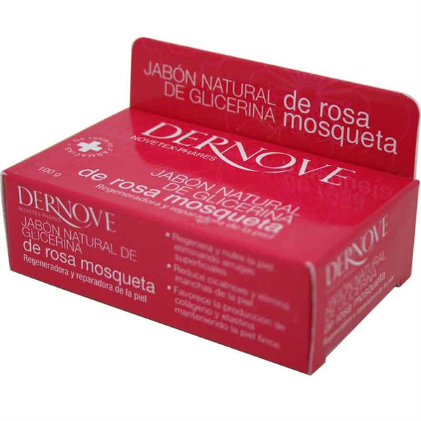 Pastilla Jabón de rosa mosqueta