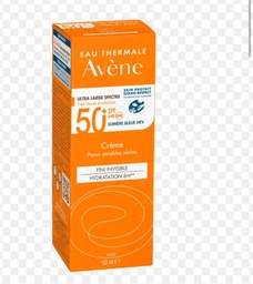 Avene SPF 50+ crema sin perfume