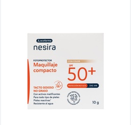 Nesira maquillaje compacto SPF 50 