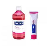 Vitis pack enjuague bucal + pasta orthodontic